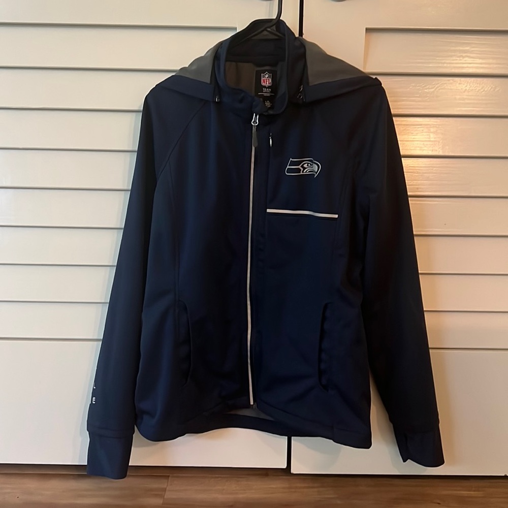 Seahawks Zip Up, Navy. FREE SHIPPING